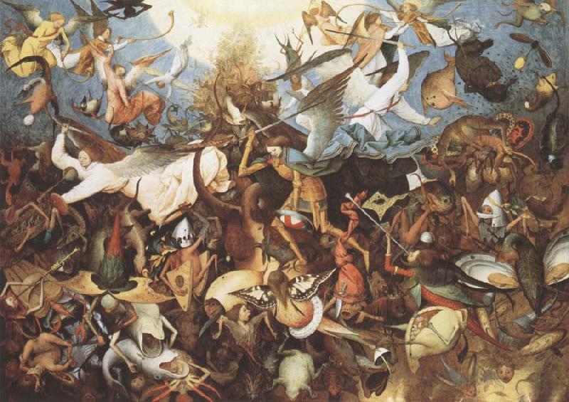 Fall of the Rebel Angels, BRUEGEL, Pieter the Elder